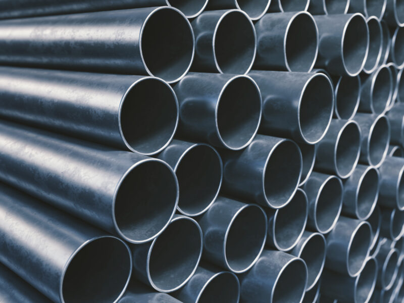 Steel,Pipes/tubes,Stack,,Lying,On,Top,Of,Each,Other,-